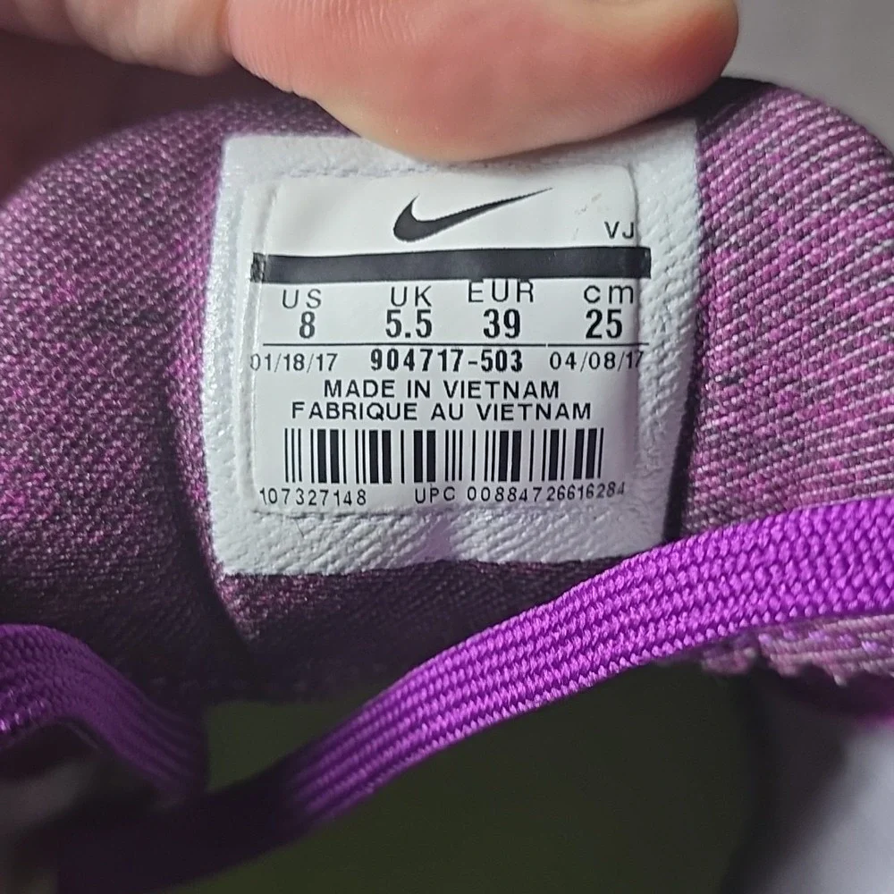 Nike Wmns Zoom Rival XC Purple Camo 904717-503 Running Cleats Size 8